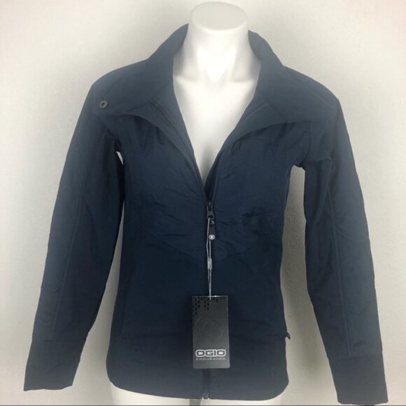 OGIO Endurance Brink Soft Shell Navy Blue Jacket Size XS - Picture 2 of 8